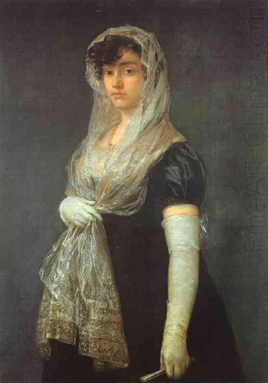 Francisco Jose de Goya Bookseller's Wife china oil painting image
